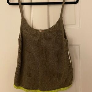 Knit tank